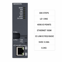 CPU Servo PLC Serie Q Original, Nuevo, Q03UDVCPU, Serie Completa Q03UDVCPU, Módulo CPU PLC MELSEC Q, 30K Pasos