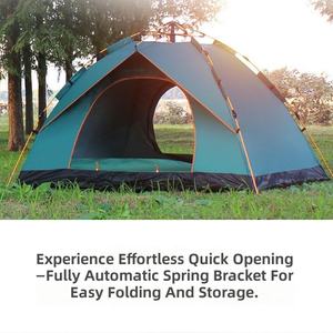 Tente de <span class=keywords><strong>camping</strong></span> automatique 4 saisons, imperméable 1000-1500 mm, tente instantanée prête à l'emploi pour la <span class=keywords><strong>plage</strong></span> et les activités de plein air - Product Image 4