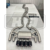 Para BMW M2 Competition F87 M2C S55 3.0T, Sistema de Escape de Doble Tubo con Válvula de Rendimiento, Control Electrónico de Válvula, Acero Inoxidable 304