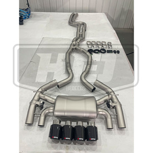 Para BMW M2 <span class=keywords><strong>Competition</strong></span> F87 M2C S55 3.0T, Sistema de Escape de Doble Tubo con Válvula de Rendimiento, Control Electrónico de Válvula, Acero Inoxidable 304 - Product Image 1