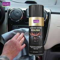 Cire de polissage pour tableau de bord 450ml Spray pour tableau de bord de voiture avec parfum nettoyant pour tableau de bord pour voitures