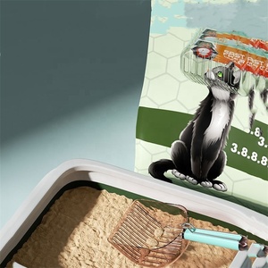 Nueva pala de plástico para arena para gatos, evita el deterioro, pala profunda, herramienta de limpieza de caca de Mascota, cuchara para arena para gatos - Product Image 5