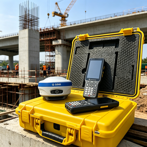 Instrument <span class=keywords><strong>de</strong></span> topographie portable et léger compatible CORS VRTK, multi-fréquence Stonex S9II GLONASS GALILEO BDS GPS GNSS RTK - Product Image 1