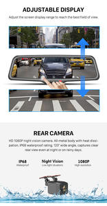 Nouvelles caméras dôme de surveillance de voiture en gros prennent en charge le moniteur de stationnement 24H de haute qualité - Product Image 5