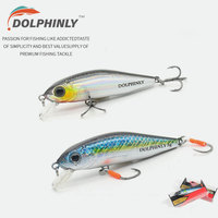 Leurre Micro Stream Minnow, flottant, suspendu, avec perle grésillante, appât de pêche, hameçon simple pour Black Bass, Topmouth Culter