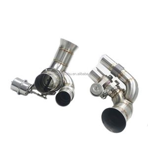Tubi di Bypass per Marmitta in Acciaio Inox con Valvola per Porsche 911 991 991.1 991.2 GT2 RS GT3 GT3 RS 3.8L 4.0L H6 R4.0L 2014-2019 - Product Image 4