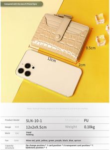 Portefeuille multifonctionnel élégant pour femmes, porte-monnaie élégant, porte-cartes, compact et polyvalent, cadeau idéal - Product Image 2