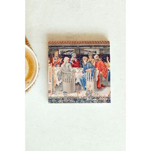 Sous-verre promotionnel en pierre unique de la série William Morris - Product Image 1