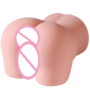 Masturbatore Maschile Realistico a Doppio Canale Vaginale e Anale, Vagina Tascabile 3D Testurizzata in TPE, Modello Corporeo Realistico, Confezione Discreta per Uomini - Product Image 1