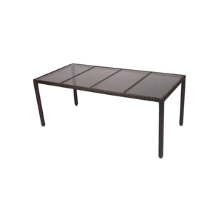 Ensemble table à manger ronde d'extérieur moderne de luxe à bon prix Ensemble table et chaises rondes en rotin au Vietnam - Product Image 6