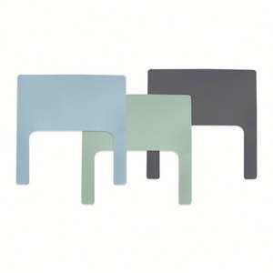 USSE Classic Style Kids <b>Silicone</b> Placemats Reusable Non-Slip Table <b>Mats</b> for Restaurant Baby Placemats for Toddler Children - Product Image 1