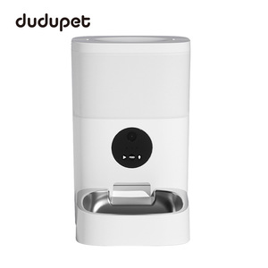 Comedero Automático Inteligente Dudupet de 4L con Control por Aplicación para Perros y Gatos, Color Blanco, Diseño Redondeado - Product Image 5