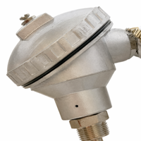 Transmisor de Temperatura PT100 4-20mA, Sonda Impermeable, Sensor RTD, Termómetro para Petróleo, Gas, Líquidos Químicos, Vapor