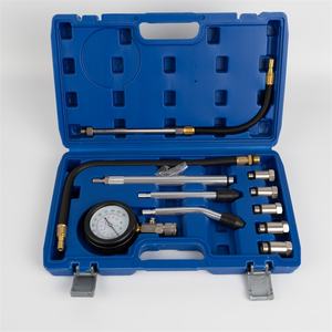 Bonne vente Testeur de compression de cylindre de voiture Kit de jauge de moteur à essence de <span class=keywords><strong>moto</strong></span> Outil Type d'analyseur de moteur - Product Image 2