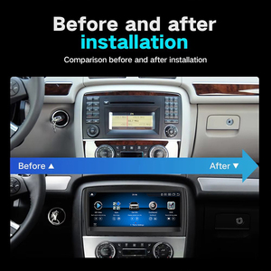 Radio Táctil Android con Navegación GPS, Reproductor Multimedia Estéreo, Unidad Principal para Mercedes Benz Clase R W251 R280 R300 R320 2006-2014 - Product Image 6