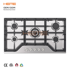 Manufacturer's 36 Inch Stainless Steel <b>Stove</b> Cooktop 5 Burner for Cocina Gas Built-in for Household Use - Product Image 1
