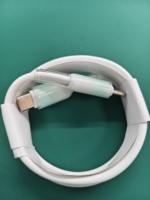 Câble USB Type-C 3A à charge rapide avec gaine en nylon pour iPhone, téléphones mobiles Android, imprimantes, batteries externes et autres appareils (1m)