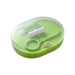 Boîte de rangement invisible pour orthodontie à 2 couches avec miroir pour le nettoyage des prothèses dentaires. - Product Image 4