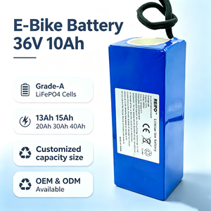 Baterías Personalizadas para Bicicletas Eléctricas y Scooters, Recargables con BMS, de 13Ah, 15Ah, 20Ah, 30Ah, 40Ah, 36V 10Ah, Paquete de Baterías de Iones de Litio para <span class=keywords><strong>Bicicleta</strong></span> Eléctrica - Product Image 1