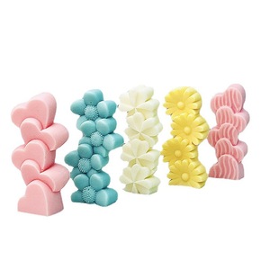 Candle Mold Pillar Floral Embossed For Diy Candle Making Home Decoration - Product Image 5