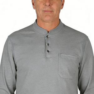 Best Price FR Fire Resistant Work Henely <strong>Shirt</strong> Vintage Men <strong>Engineers</strong> Safety <strong>T</strong> <strong>Shirt</strong> Men for Wholesale - Product Image 4