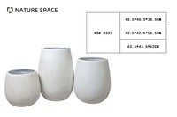 Pot dan Wadah Tanaman Fiberglass Besar untuk Dalam Ruangan, Tahan Lama, Ramah Lingkungan, Warna Dapat Disesuaikan, Dekoratif, dan Bergaya Vintage
