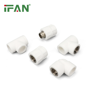 IFAN nhà sản xuất ISO 15874 PPR phụ kiện đường ống nước 20-125mm PPR ống và phụ kiện pn25 ống nhựa màu xanh lá cây PPR phụ kiện - Product Image 2