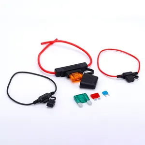 Waterproof Auto 12V Car Add-a-circuit Fuse TAP Adapter In Line Car Mini standard atm atc blade auto Fuse Holder
