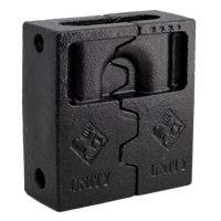 Cadenas de porte en verre en laiton poli nickelé Unity Brand BTF-U pour vélo, coque noire semi-protégée renforcée, ISO