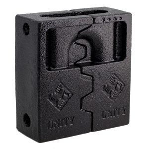 Carcasa de Repuesto para Cerradura de Metal Completa de la Marca Unity, Color Negro - Product Image 2