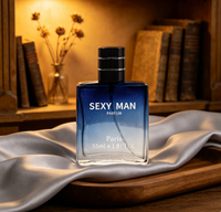 Vente en gros de parfum pour homme, spray longue durée, 55 ml, fournisseur direct d'usine, accepte l'OEM, étiquette privée