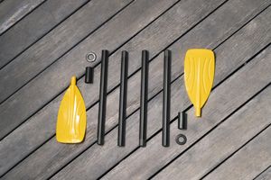 Bestway 61154 <span class=keywords><strong>Hydro</strong></span> <span class=keywords><strong>Force</strong></span> Trek X3 Juego de Balsas Inflables para 3 Personas, Bote Inflable de PVC de 2.94 m, <span class=keywords><strong>Kayak</strong></span> Inflable para Pesca - Product Image 4