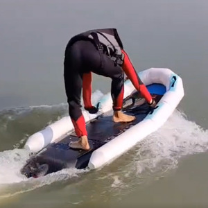 ทุ่นลอยน้ำเสริมสำหรับ SUP แบบพองลม ขนาด 205x120x22 ซม. ห่วงลอยน้ำแบบพกพาสำหรับทะเลสาบ แม่น้ำ อุปกรณ์เสริมสำหรับแพดเดิลบอร์ดสำหรับทุกเพศ - Product Image 2