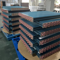Fabricants d'échangeurs de chaleur Condenseur à ailettes en tube de cuivre Bobine d'évaporateur en aluminium pour climatisation et réfrigérateur