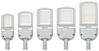 Lampe de rue et de jardin Hepu en aluminium moulé, 120W LED, IP66, fonctionnant sur batterie, avec détecteur de mouvement