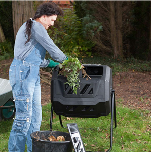 Garbage Compost Bin Indoor <strong>Garden</strong> <strong>Worm</strong> Compost Bucket for Kitchen Compost Tumbler - Product Image 4
