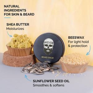 Bálsamo Acondicionador Suavizante para Barba Orgánico de Marca Privada Personalizada, Bálsamo para Barba Natural con Cera de Abejas y Manteca de Karité - Product Image 2