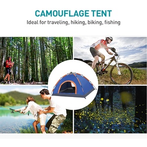 Lều cắm trại thiết bị ngoài trời không thấm nước Windproof dễ dàng thiết lập Trọng lượng nhẹ xách tay Lều tự động với túi xách tay - Product Image 6