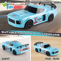 1:24 RC de alta velocidad Drifting Stunt Racing Car 2,4 GHz Radio Control remoto Cable USB incluido para niños Adultos Hobby de simulación