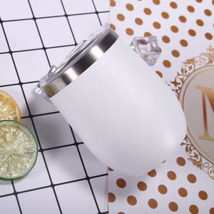 Taza de Café Ecológica Personalizada de Acero Inoxidable de Doble Pared, Vaso Térmico sin Asa con Tapa, Capacidad de 350 ml, Vasos Metálicos para Beber - Product Image 5