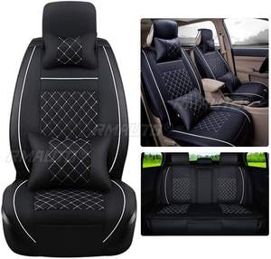 Housse de siège de voiture universelle 11 pièces pour Toyota Corolla, accessoires pour sièges de véhicule, housses en cuir PU pour protéger les sièges - Product Image 2