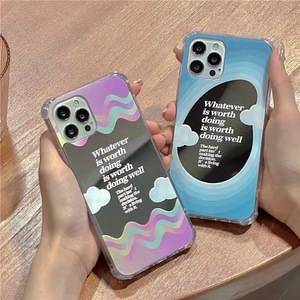 <span class=keywords><strong>Coque</strong></span> de téléphone portable transparente miroir, étui de luxe, en verre trempé + Tpu, pour Apple <span class=keywords><strong>Iphone</strong></span> <span class=keywords><strong>11</strong></span> <span class=keywords><strong>Pro</strong></span> 12 <span class=keywords><strong>Pro</strong></span> <span class=keywords><strong>Ma</strong></span> - Product Image 2