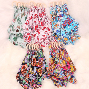 Giao Hàng Nhanh Chóng Đa Mô Hình Trong Kho Để Trộn Trung Quốc Bán Buôn Bé Yếm Bandana Bé Yếm Có Thể Điều Chỉnh Mọc Răng Drooling Yếm Có Dây - Product Image 3
