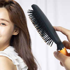 Peine de pelo personalizado para mujer al por mayor, cojín de ventilación, cepillo de pelo de plástico grande para salón - Product Image 2