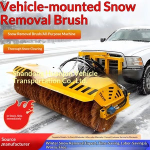 Multi-Functional Road Rolling Snow Winter <b>Power</b> Car Snow Vehicle-Mounted Front Snow Removal Roller <b>Brush</b> - Product Image 1