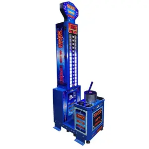 De Koning Van De Hamer Volwassen Hercules Arcade Game Ticket Loterij Game Machine Indoor Amusementsspelmachines