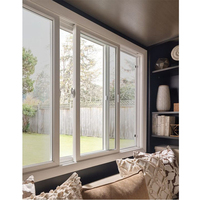 Fenêtre coulissante en aluminium standard de la CE portes coulissantes en verre et fenêtre coulissante en aluminium de fenêtres