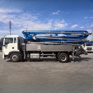 รถปั๊มคอนกรีต JIUHE อุตสาหกรรมการค้า เครื่องจักรคอนกรีต รถปั๊มคอนกรีตแบบบูมขนาดเล็ก 25 เมตร - Product Image 5