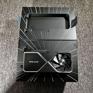 การ์ดจอ 4090 RTX4090 24G Geforce RTX สำหรับเล่นเกมส์ คอมพิวเตอร์ GPU AI สำหรับการเรียนรู้เชิงลึก การ์ดแสดงผลสำหรับเล่นเกมส์ GeForce RTX4080 4090 4070 - Product Image 1