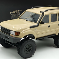 Voiture télécommandée tout-terrain Naughty Dragon C54 RC Crawler 1/16 4 roues motrices LC80 Simulation Off Road RC Toy Car YY